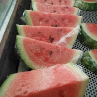 cut watermelon